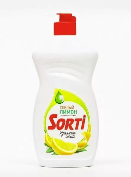 Sorti Средство для мытья посуды Лимон, 450 г
