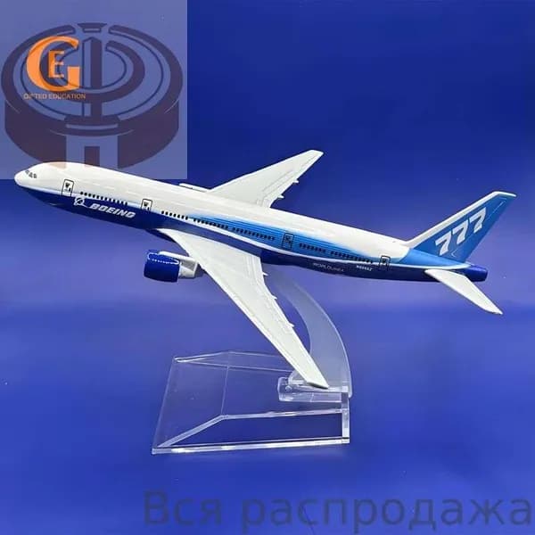 Металлическая Модель Самолета Боинг 777, Авиакомпания Boeing 777