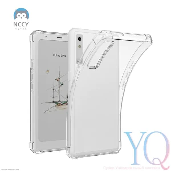 Чехол задняя-панель-накладка-бампер MyPads для электронной книги ONYX BOOX Palma 2 Pro, с усиленной защитой углов, противоударный, прозрачный. MyPads