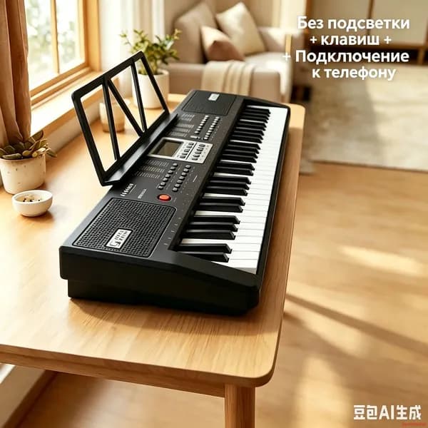 Электронное пианино 61 клавиша для начинающих