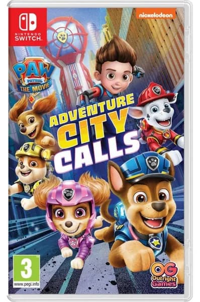 Игра Щенячий патруль: Город Приключений Зовет (PAW Patrol) (Nintendo Switch, Русская версия)