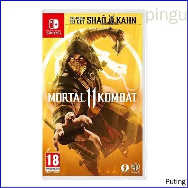 Игра Mortal Kombat 11 (Nintendo Switch, Английская версия)