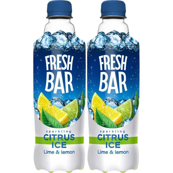 Газированный напиток Fresh Bar Citrus Ice 480 мл, набор: 2 штуки