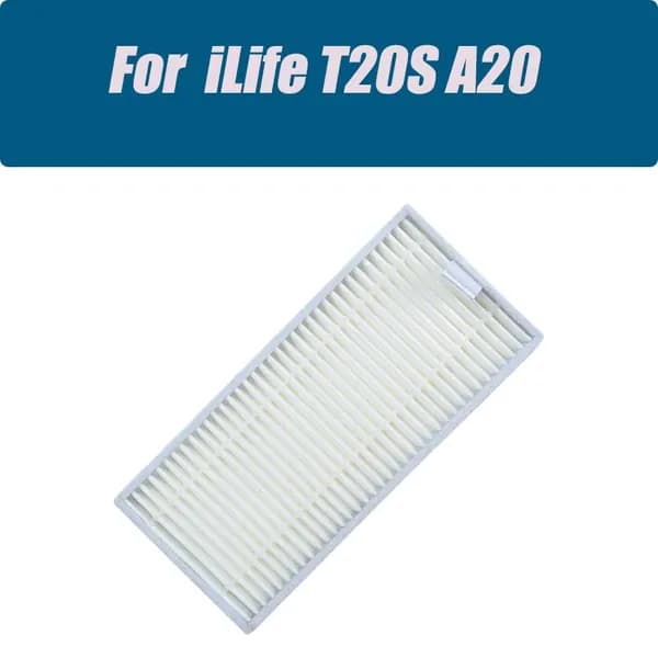 HEPA-фильтр, совместимый с запасными частями робота-пылесоса ILIFE T20S A20 v3x/Polaris PVCR 3600/G2 0926W 0726W/1226