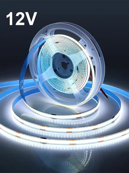 Светодиодная лента, IP20, Холодный белый, 1 шт