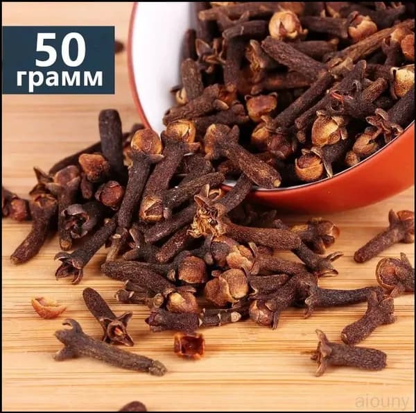 Целые бутоны мадагаскарской гвоздики, 50 г, премиум