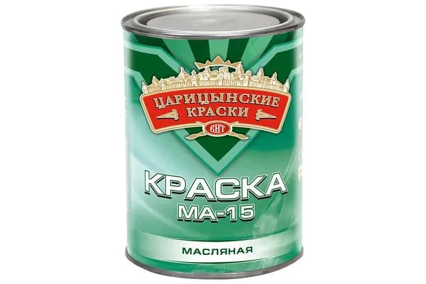 Краска масляная белая МА-15 ЦАР.КРАСКИ 0,9 кг