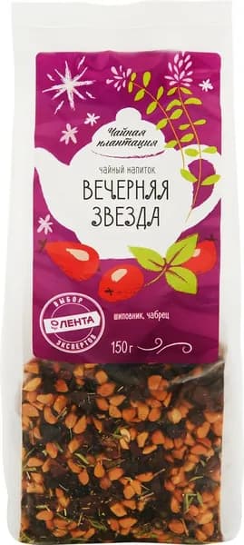 Чайная плантация Чайный напиток травяной "Вечерняя звезда" 150 г