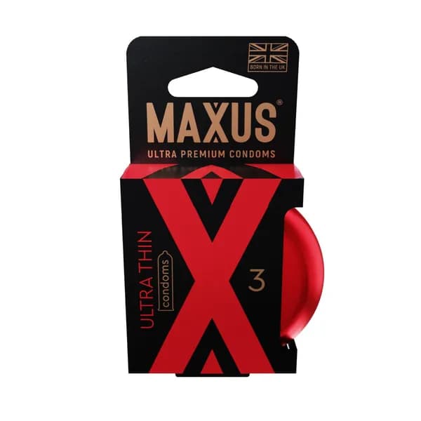 MAXUS Презервативы MAXUS Ultra thin, ультратонкие, 3 шт. 0
