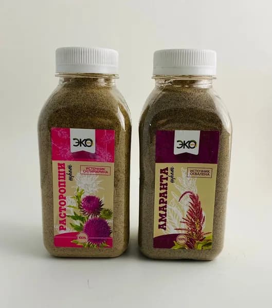 Набор - Шрот Расторопши 250 г , шрот Амаранта 250 г