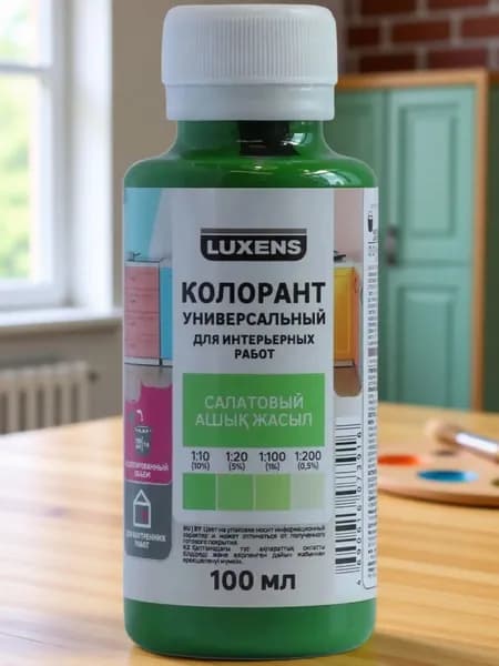Колорант Luxens 0.1 л цвет салатовый