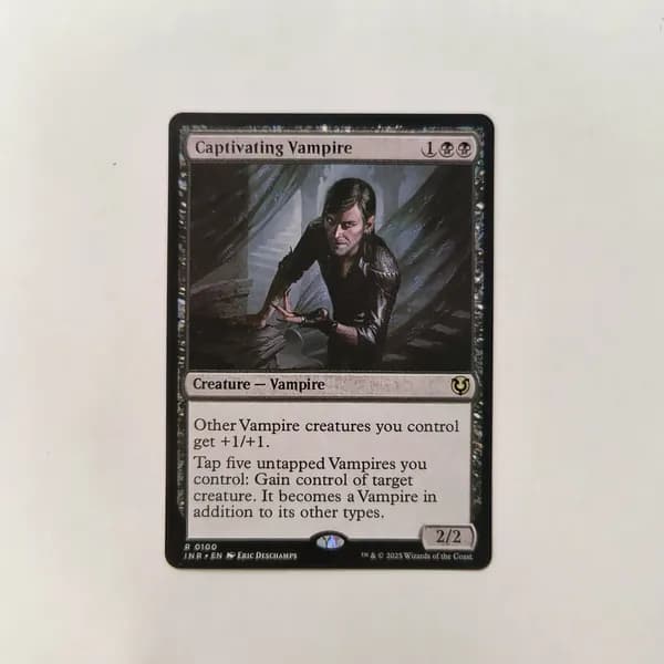 Портативные карты MTG Настройка и прокси Высокое качество без фольги Очаровательный вампир.