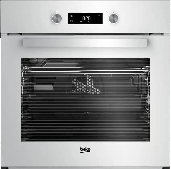 Встраиваемый электрический духовой шкаф Beko BIE24301W, гриль/конвекция, белый