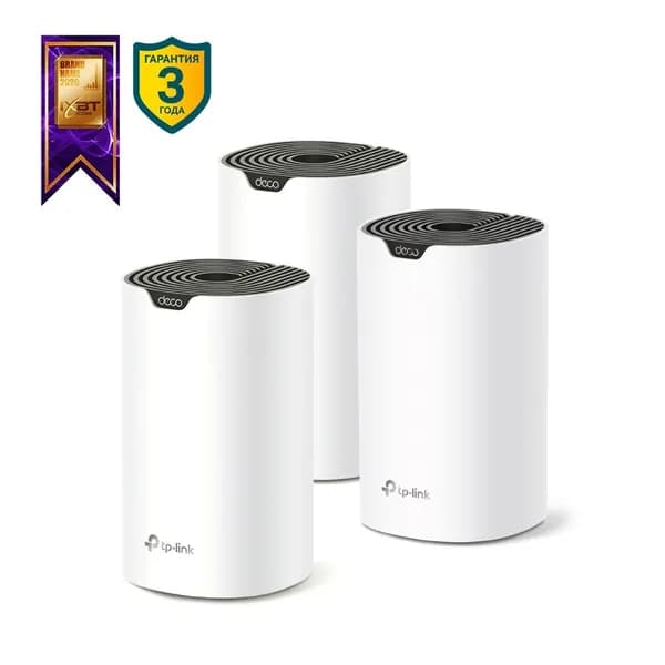 TP-Link Deco S7 AC1900 Система Mesh Wi-Fi для всего дома, 3 шт.