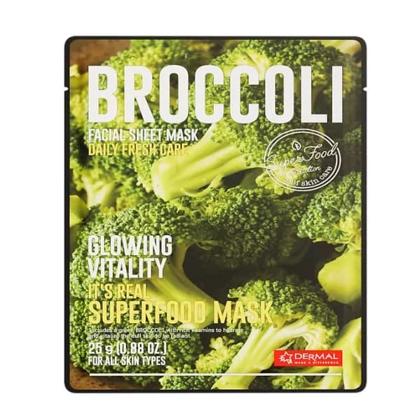 Dermal Superfood Маска для лица c брокколи 25г