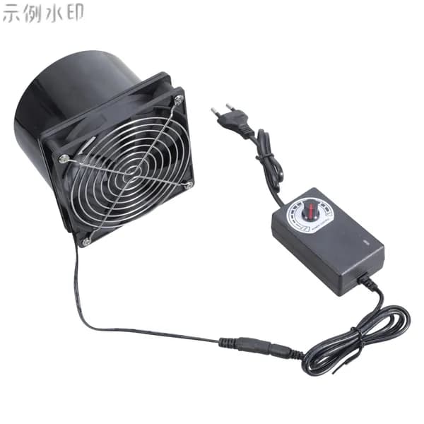 Вентиляционный канальный вентилятор 120мм 3000RPM с двойным шариковым подшипником и контроллером