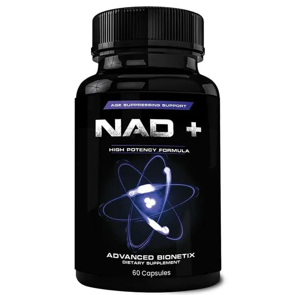 Bionetix Premium NAD Supplement с никотинамидом нуклеозидом, антивозрастной эффект, 60 капсул