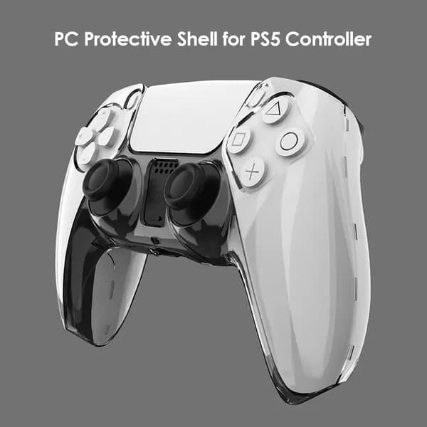 Прозрачный чехол из поликарбоната для контроллера PlayStation 5