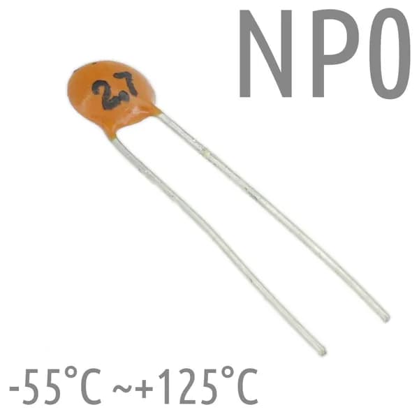 2,7пФ 50В NP0 Конденсатор керамический (30шт)