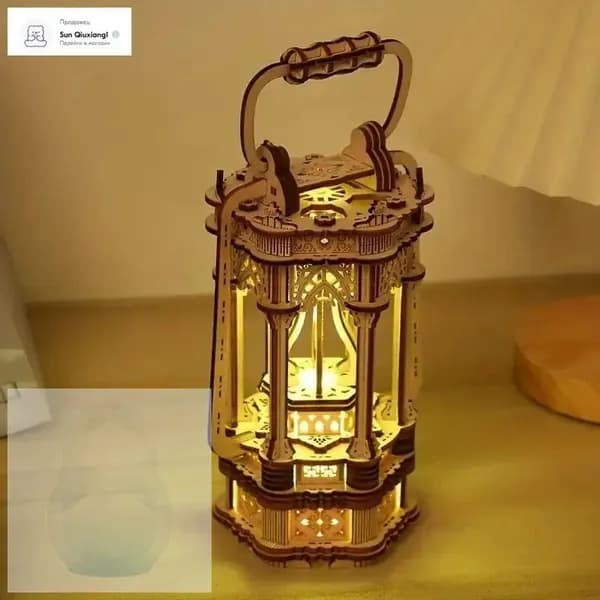 Ретро-таунские лампы DIY-подарки вручную