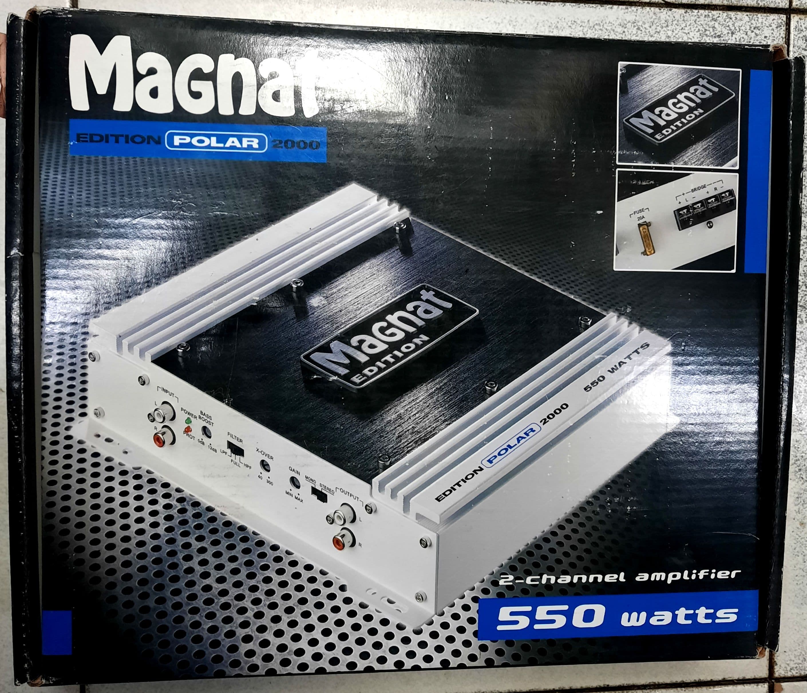 автоусилитель МАГНАТ POLAR2000, 500W, 1шт