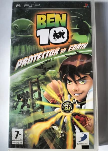 Диск для PSP(PlayStation Portable ),игра лицензия Ben 10 Protector of Earth (без вкладыша)