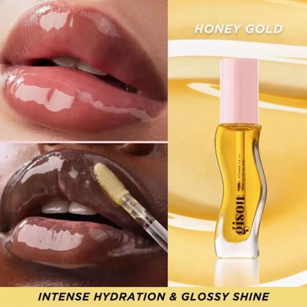 Обогащённое мёдом масло для губ, Honey Infused Lip Oil (Watermelon sugar), Сочный арбуз, 8 мл