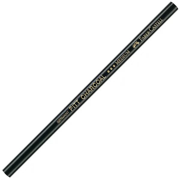 Угольный карандаш Faber-Castell "Pitt Monochrome", средний