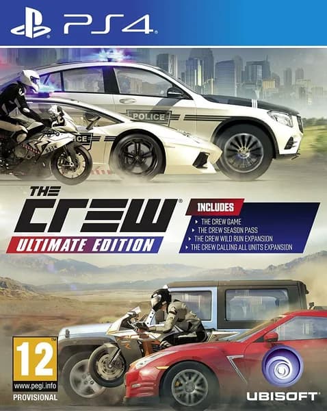 Игра PS4 игра The Crew Ultimate Edition (PlayStation 4, Русская версия)