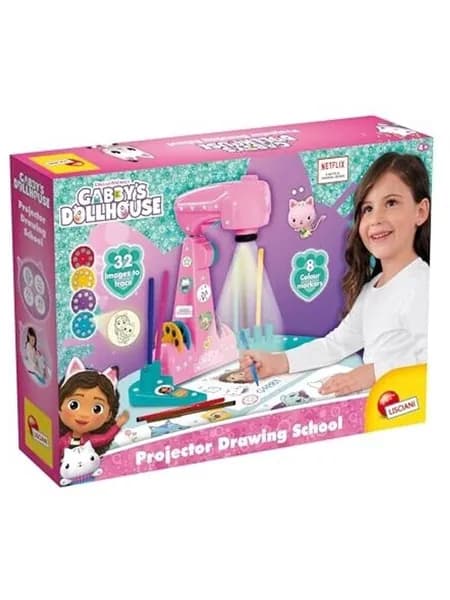 Lisciani Gabby's Dollhouse Projector Drawing School проектор для рисования