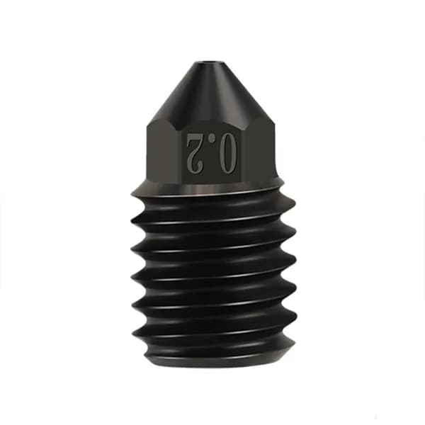 Сопло из закаленной стали для 3D-принтера 0.2-0.8 мм, - 0.2mm