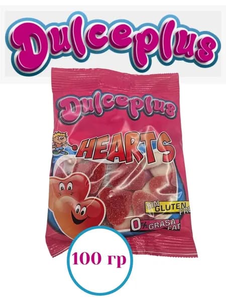 Мармелад жевательный Hearts , 100 гр