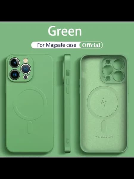 Зеленый чехол Magsafe для iPhone 13 Mini