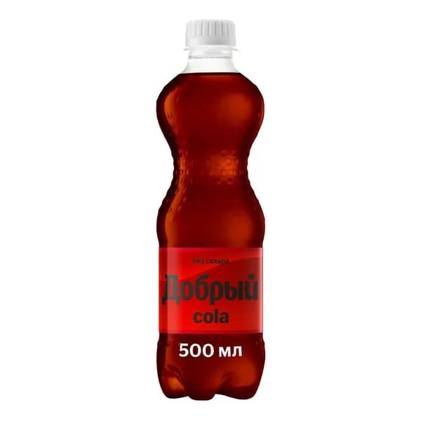 Газированный напиток Добрый Cola без сахара 0,5 л