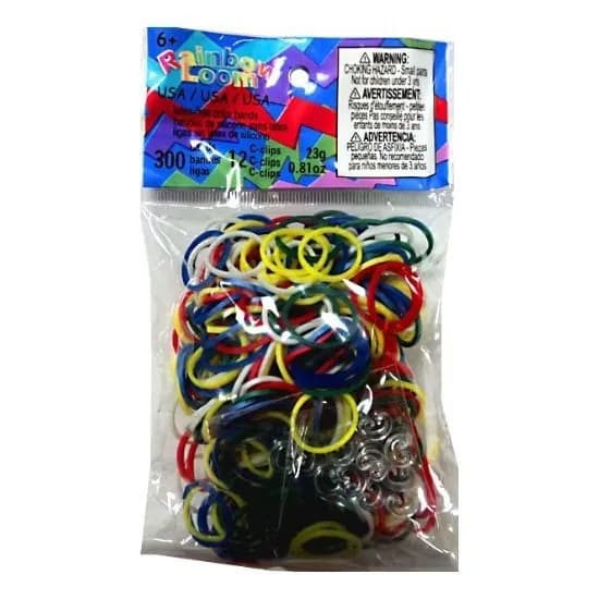 Резинки RAINBOW LOOM Силикон Олимп.игры Olympic Games B0070