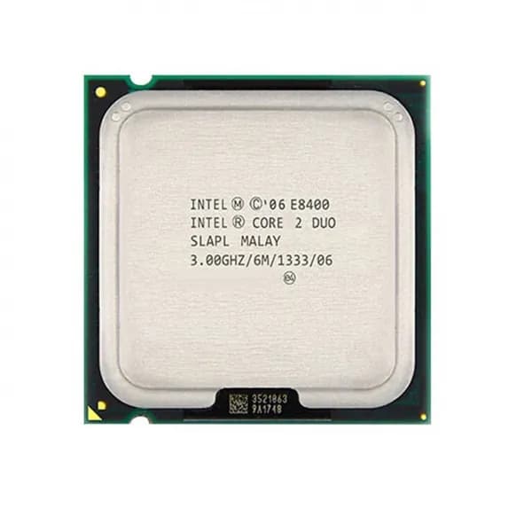 процессор сокет 775 Core2Duo E8400 3,00/6/1333 SLAPL, oem