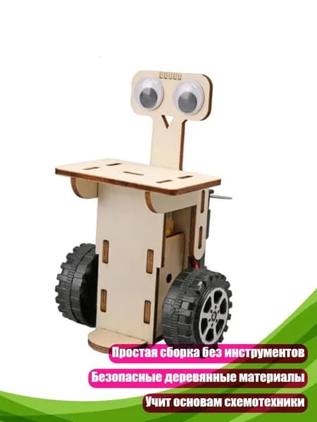 Научный робот-конструктор из дерева