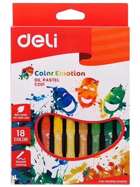 Deli Пастель 18 шт./ 180 г.