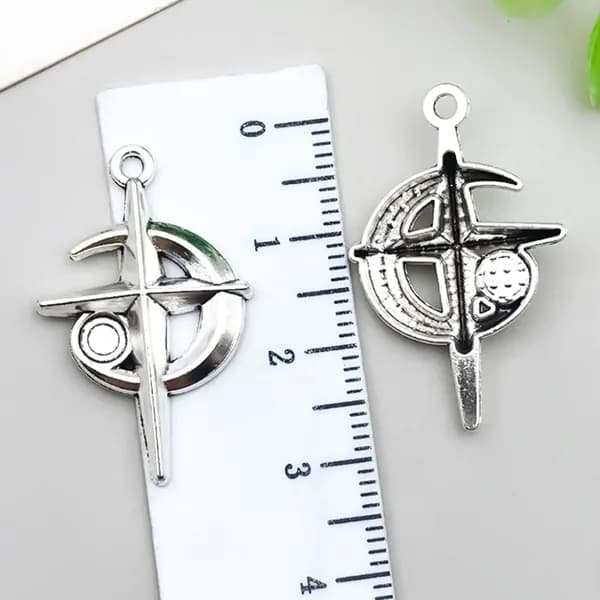 Подвеска в виде креста и звезды 10pcs