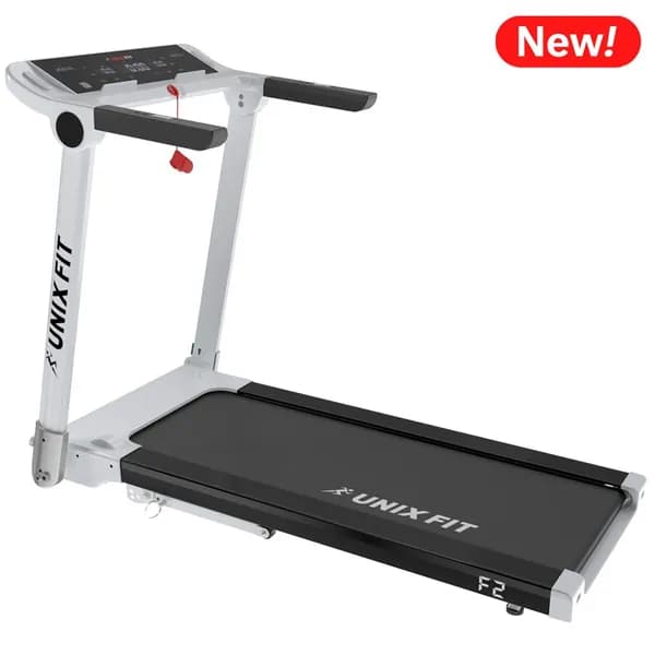 Беговая дорожка UNIXFIT Hi-tech F2 Arctic Ice (коврик в подарок)