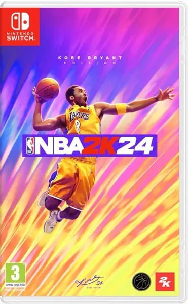 Игра NBA 2K24 Kobe Bryant Edition Switch (UAE) (Nintendo Switch, Английская версия)