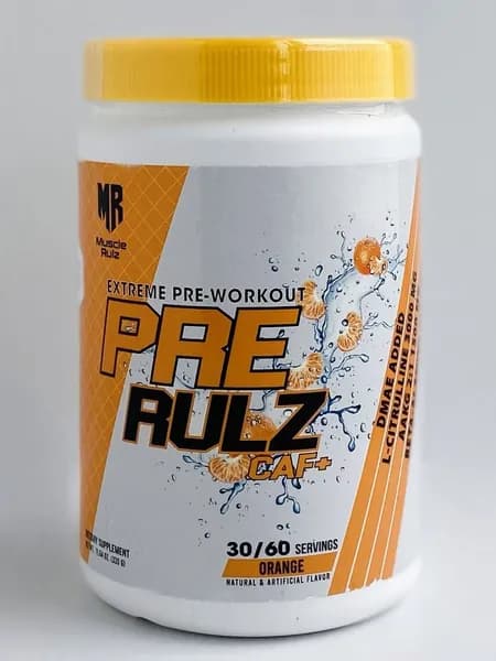 MUSCLE RULZ Предтренировочный комплекс PRE RULZ (EXTREME PRE-WORKOUT), 60 порций