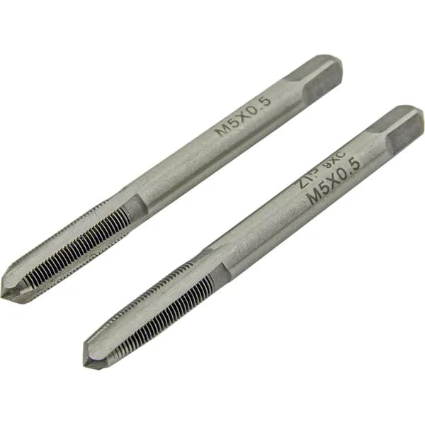 Метчик М5x0.5 комплектный 2шт., 9ХС