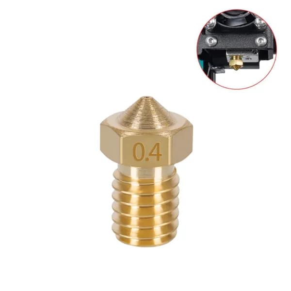 E3D 0.4мм сопло для экструдера 3D принтера (E3D 0.4mm Nozzle 3D Printer)