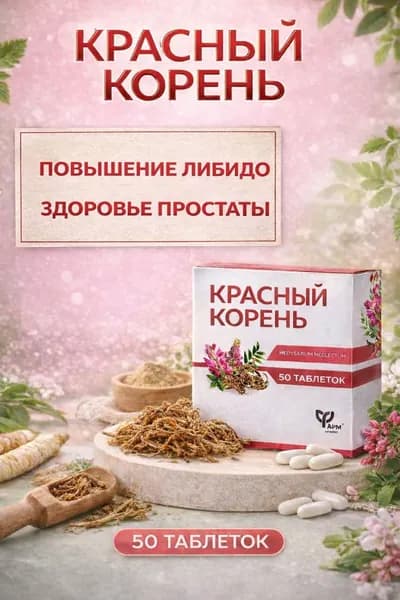Красный корень простатит лечение у мужчин