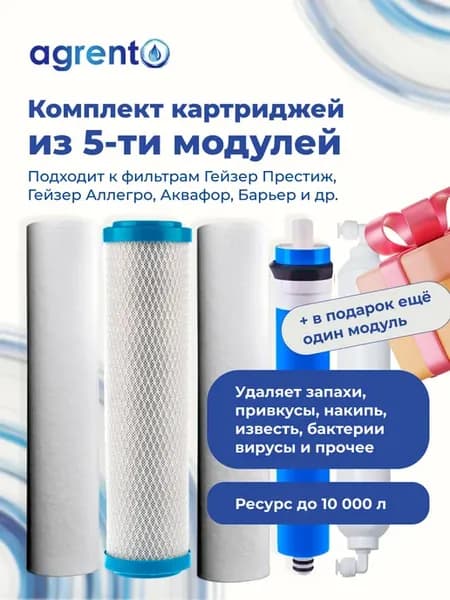 Набор картриджей для Гейзер Аллегро