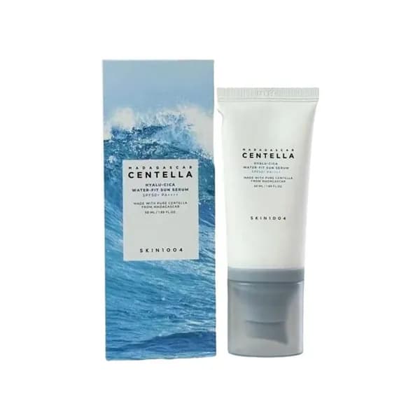 Солнцезащитный крем сыворотка Madagascar Centella Hyalu-Cica Water Fit Sun Serum SPF 50 PA++++ 50 мл.