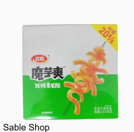 Пикантная закуска Weilong Delicious из корня конжака 400 г премиум