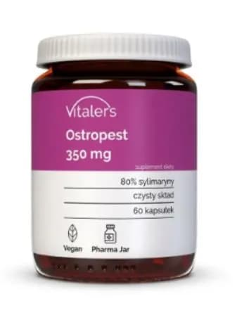 Расторопша Vitalers 60 капсул