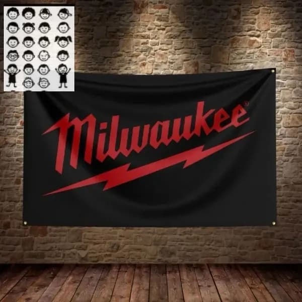 Флаг плакат баннер Milwaukee